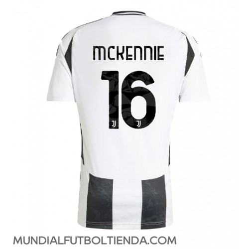 Camiseta Juventus Weston McKennie #16 Primera Equipación Replica 2024-25 mangas cortas